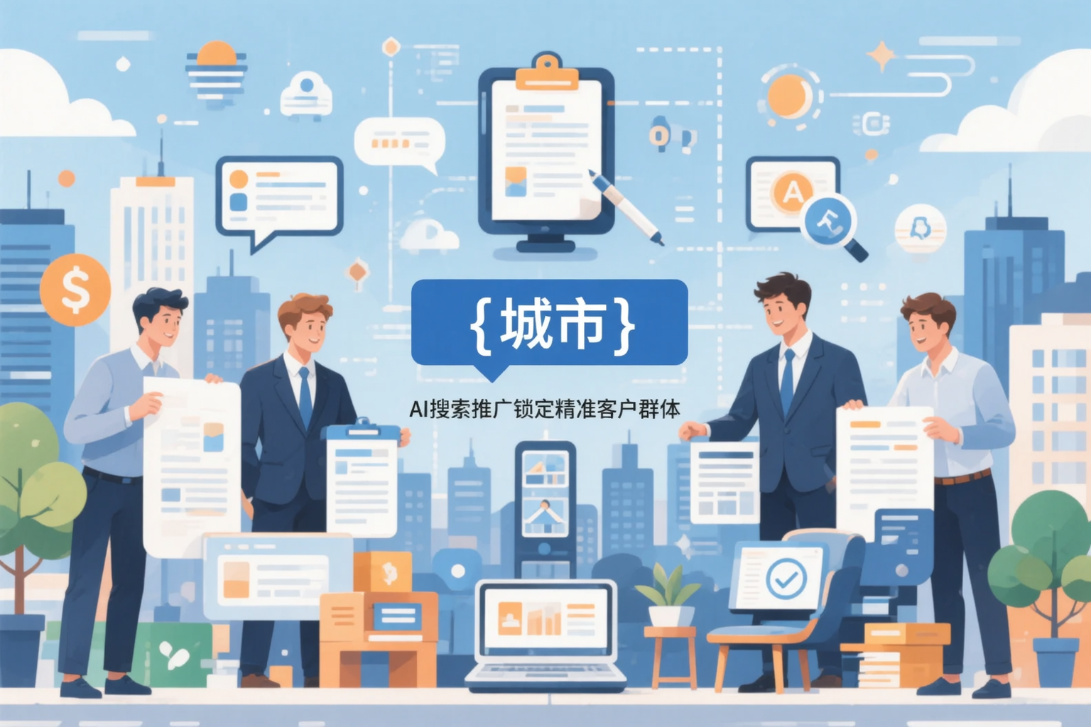 荆州公司如何用AI搜索推广锁定精准客户群体
