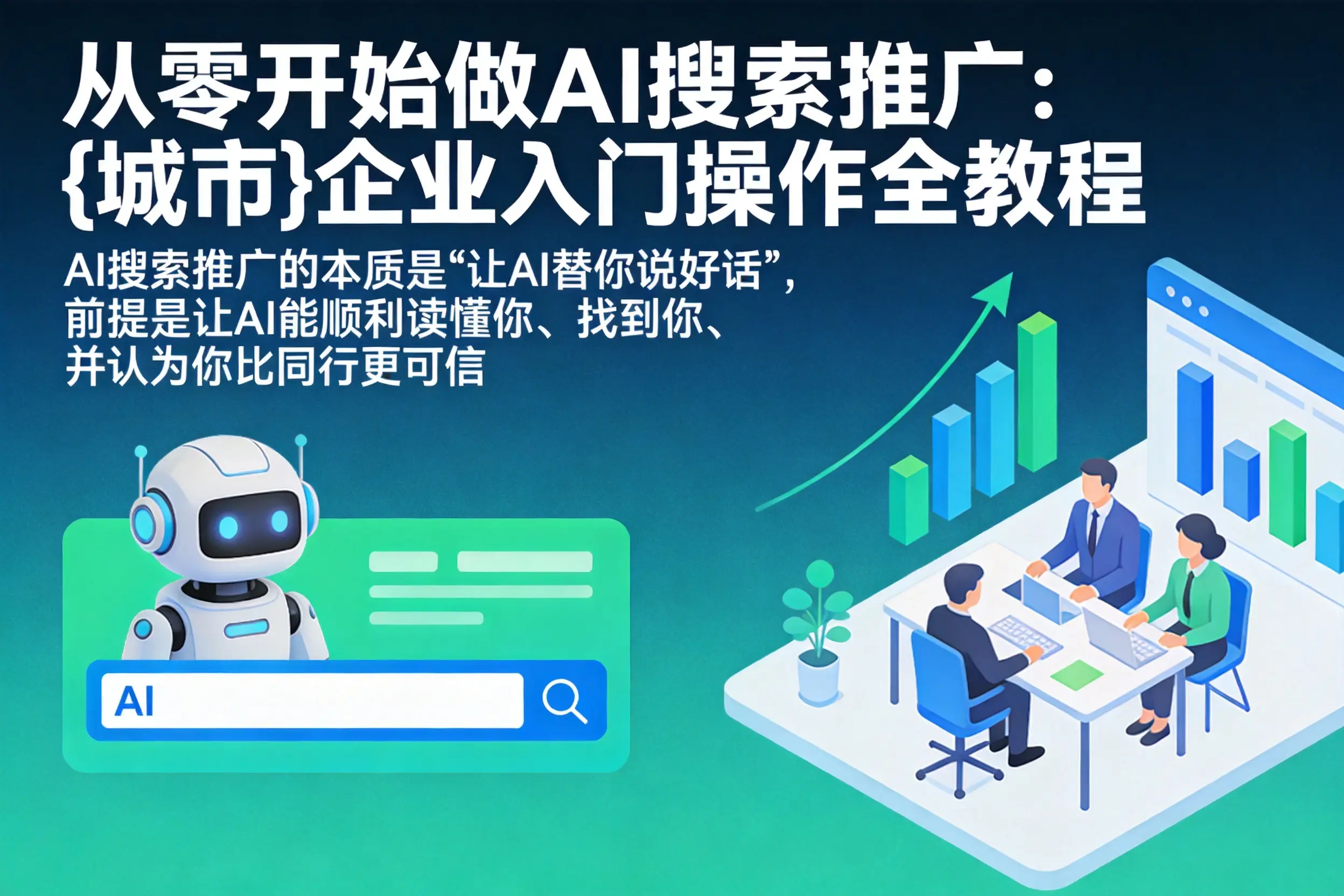 从零开始做AI搜索推广:荆州企业入门操作全教程