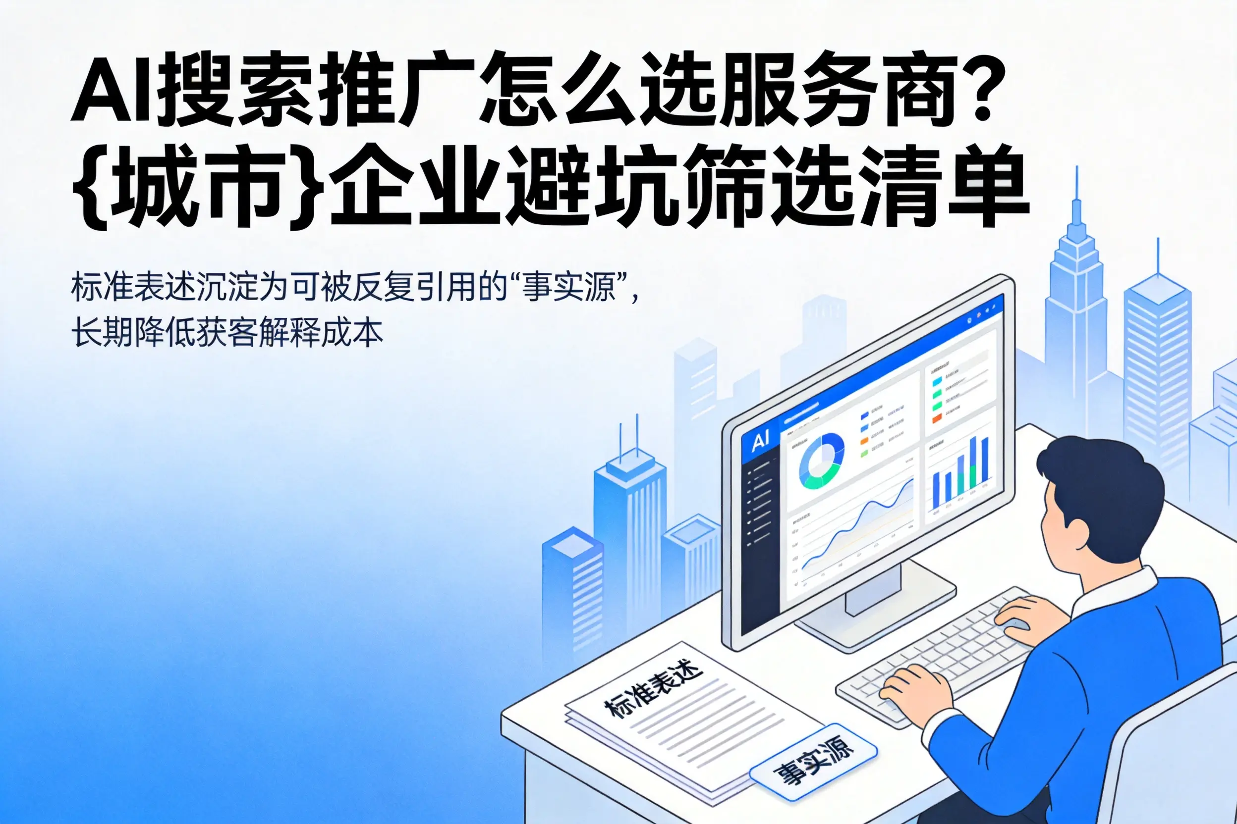 AI搜索推广怎么选服务商？荆州企业避坑筛选清单