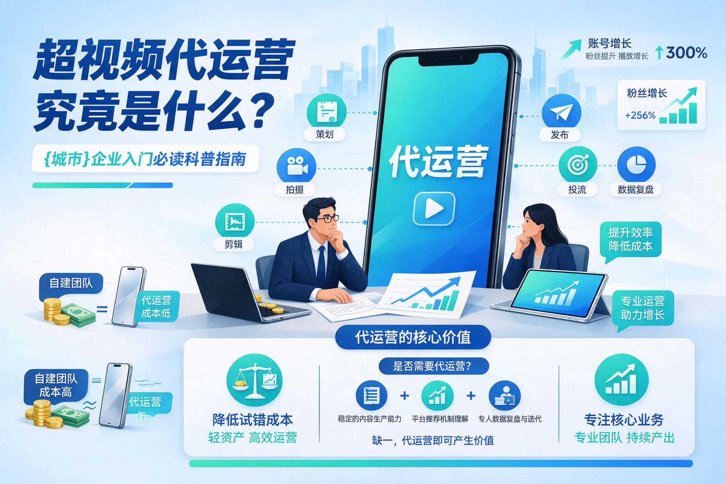 短视频代运营究竟是什么？荆州企业入门必读科普指南