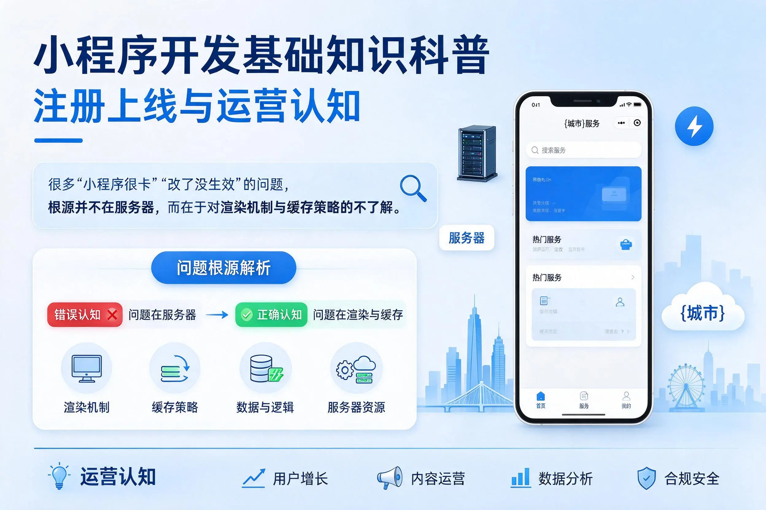荆州小程序开发基础知识科普:注册上线与运营认知