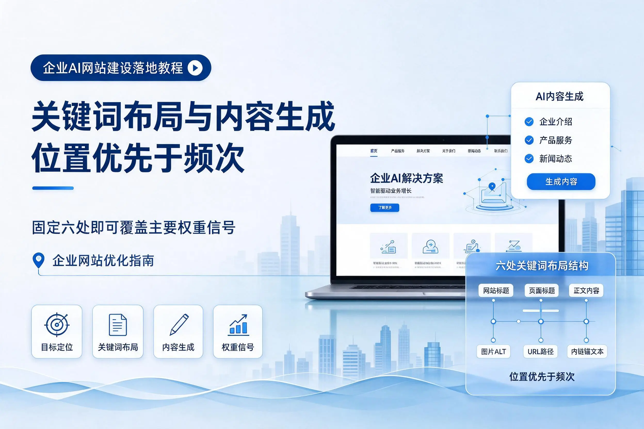 荆州企业AI网站建设落地教程：关键词布局与内容生成